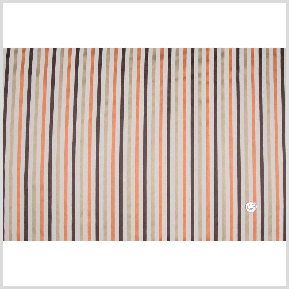 Cappuccino/Terracotta/Chocolate Stripes Woven Full