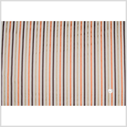 Cappuccino/Terracotta/Chocolate Stripes Woven Full