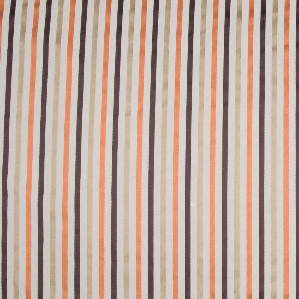 Cappuccino/Terracotta/Chocolate Stripes Woven