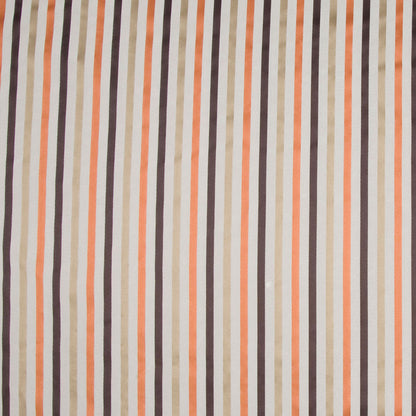 Cappuccino/Terracotta/Chocolate Stripes Woven