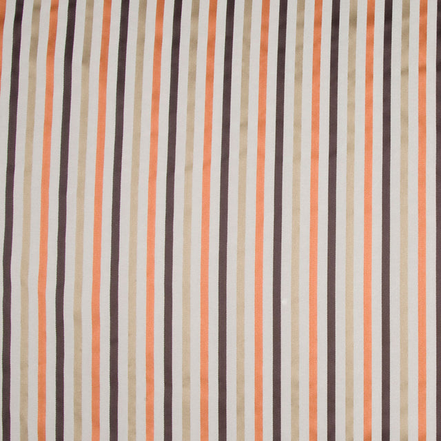 Cappuccino/Terracotta/Chocolate Stripes Woven
