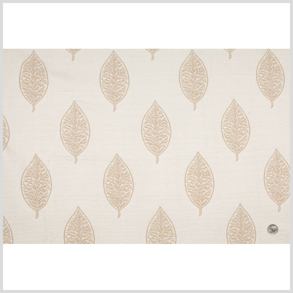 Sisal/Off-White Floral Woven Full
