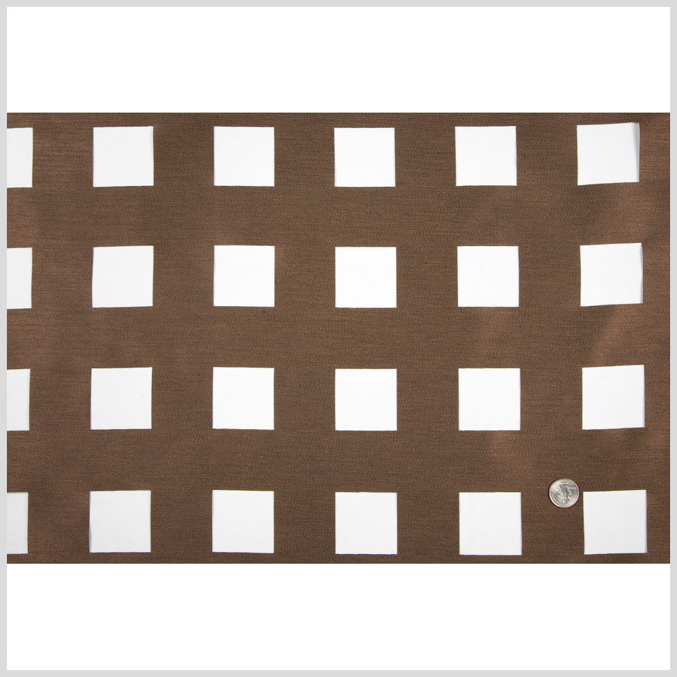 Chocolate Checks Burnout & Lasercut Full