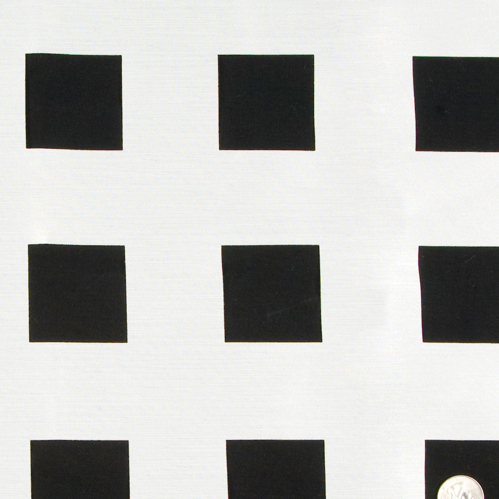 Off-White Checks Burnout & Lasercut Detail