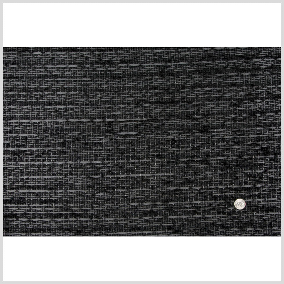 Black Solid Woven Full