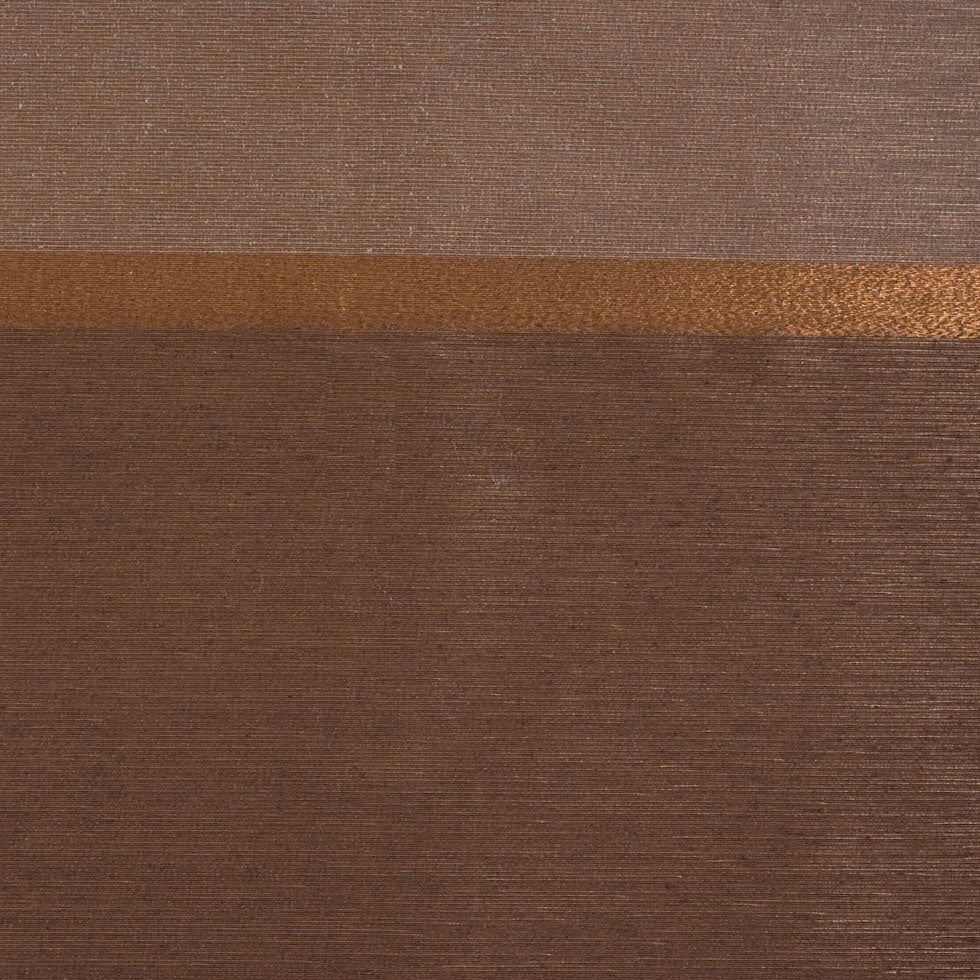 Chocolate Stripes Woven Detail