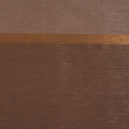 Chocolate Stripes Woven Detail