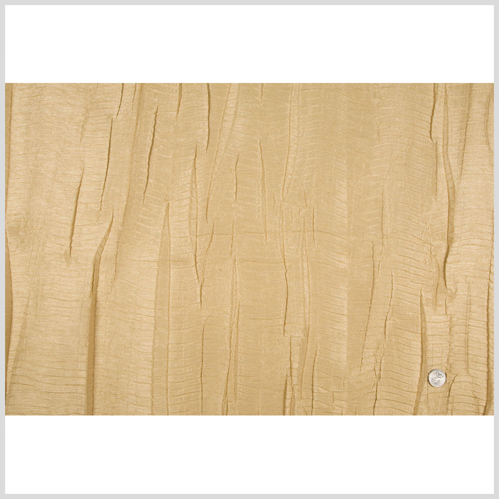 Dark Camel Crinkled Woven Full