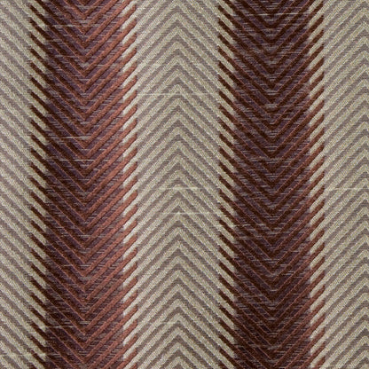 Chocolate/Mint Stripes Shantung   /Dupioni Detail