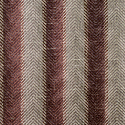 Chocolate/Mint Stripes Shantung   /Dupioni