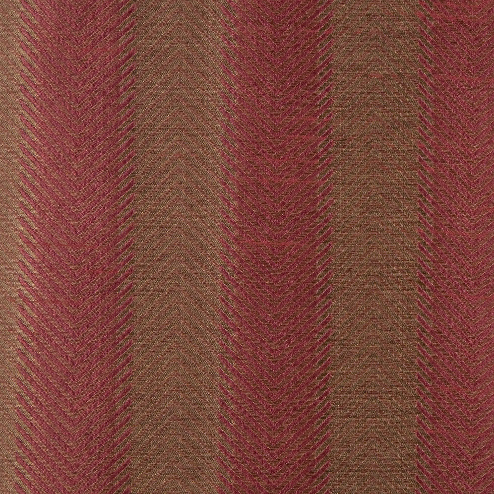 Rustique/Plateau Gold Stripes Shantung   /Dupioni