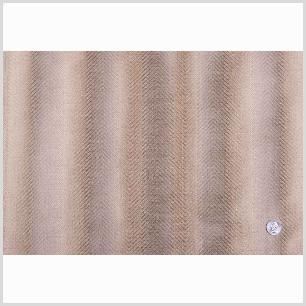 Victorian Gold/Bronze Stripes Shantung   /Dupioni Full