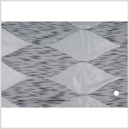 Black/Silver Diamonds Sheer Full