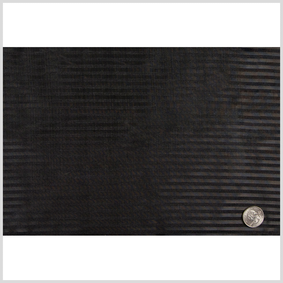 Black Stripes Sheer Full