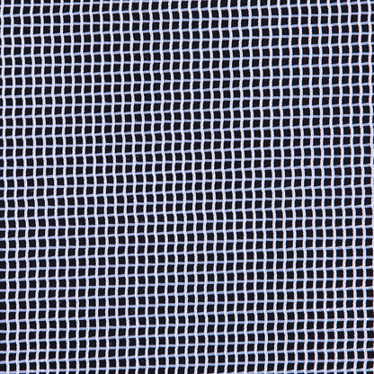 White Solid Mesh Detail