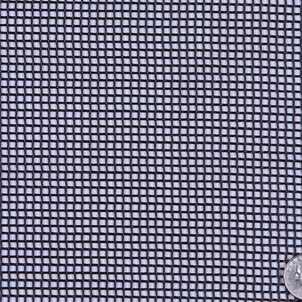 Black Solid Mesh Detail