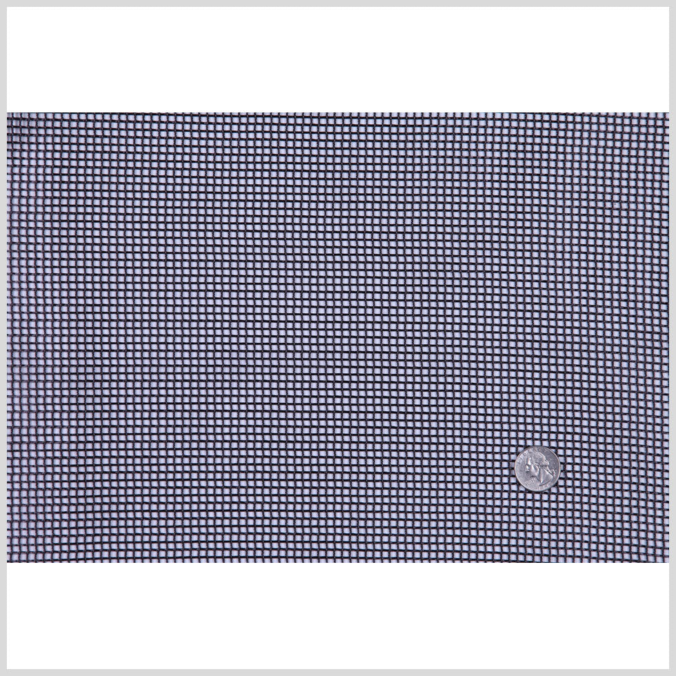 Black Solid Mesh Full