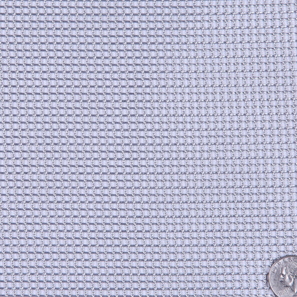 Silver Solid Mesh Detail