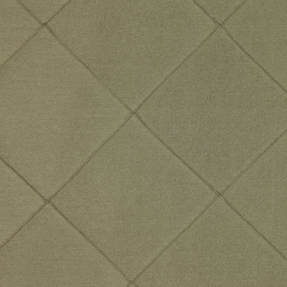 Green Pintucked Shantung   /Dupioni