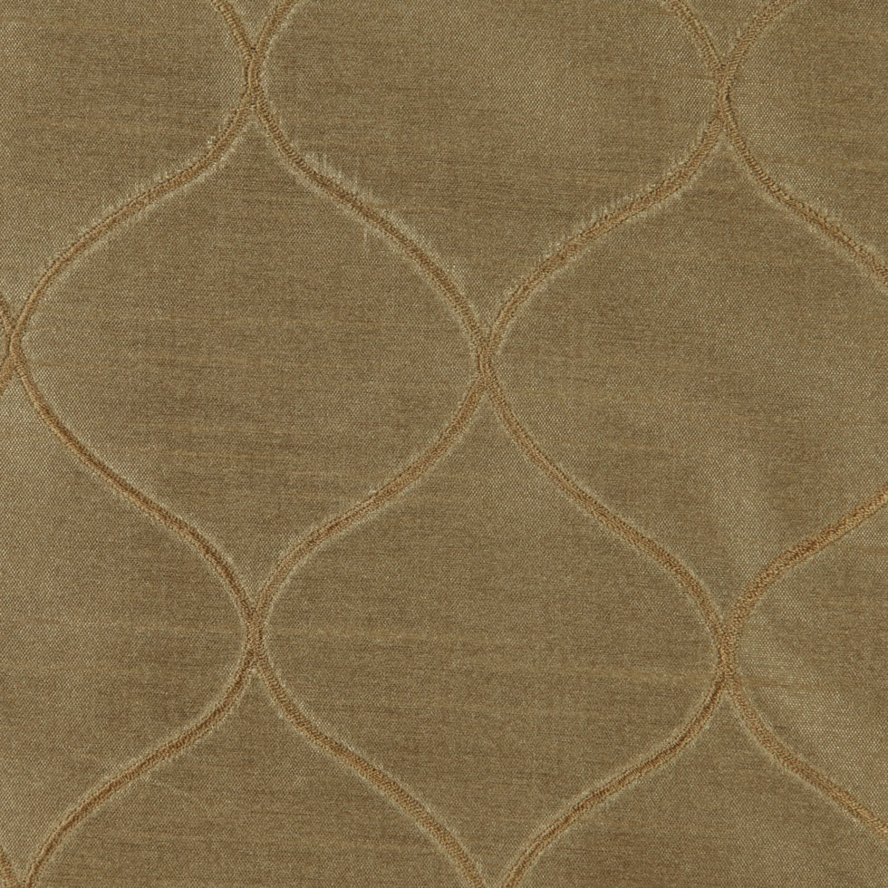 Taupe Diamonds Embr & Eyelet Detail