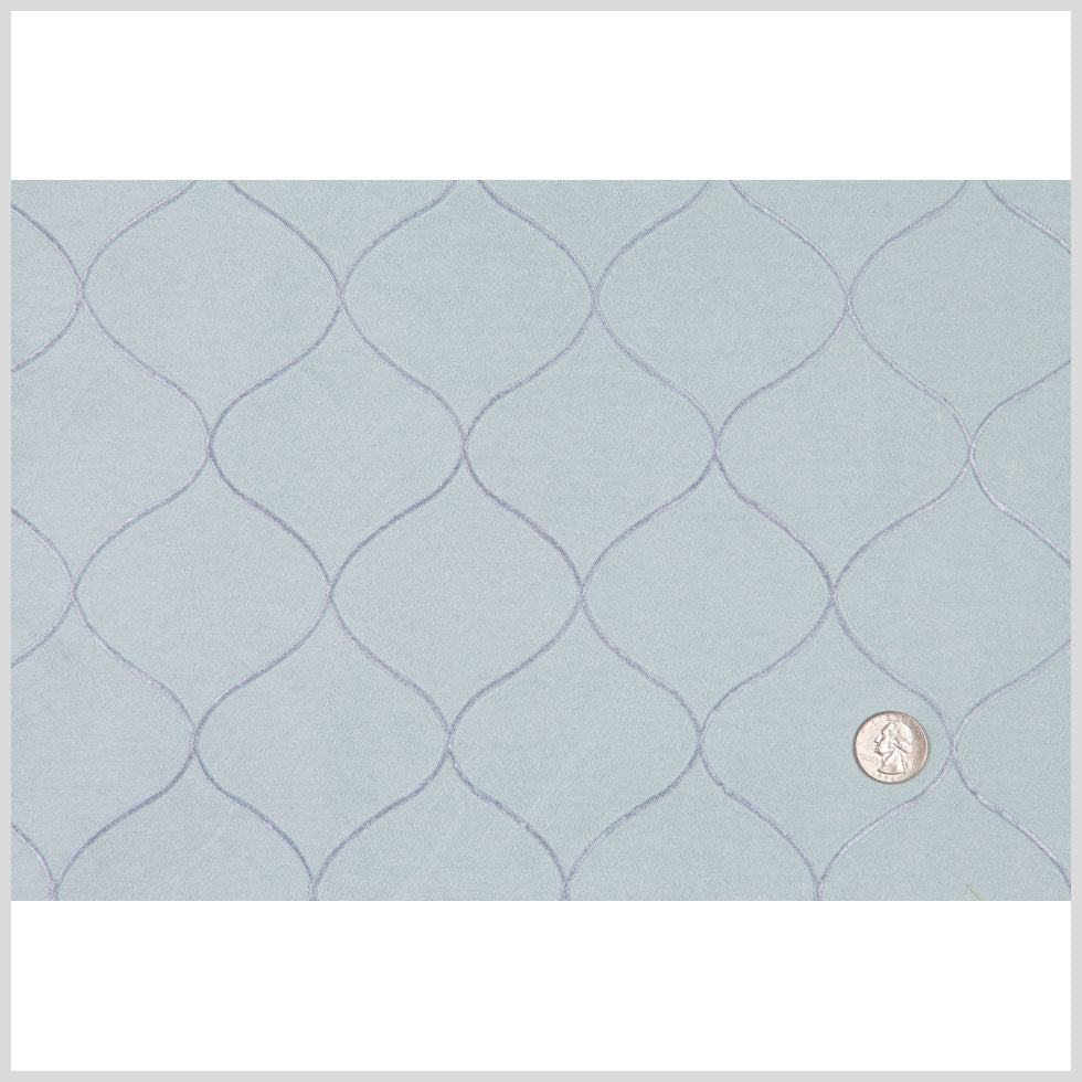 Blue Diamonds Embr & Eyelet Full