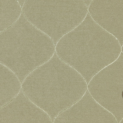 Green Diamonds Embr & Eyelet Detail