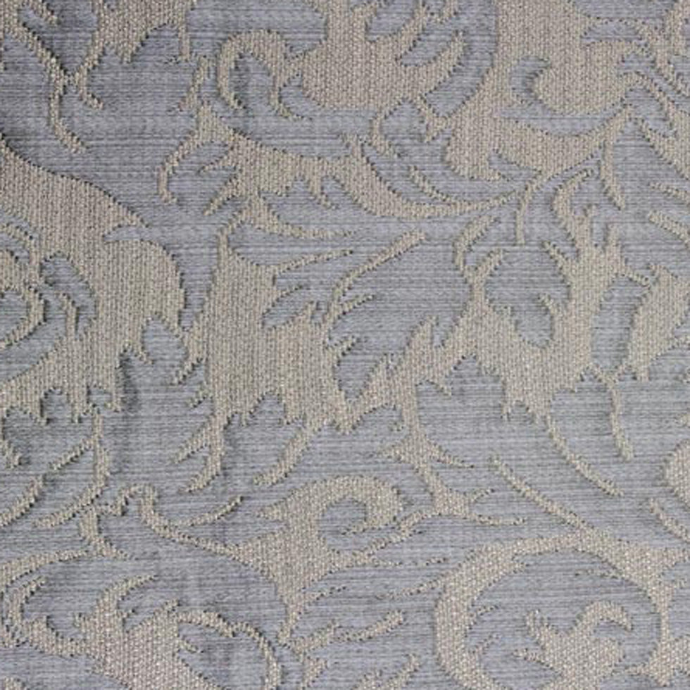 Beige/Green Damask Woven Detail