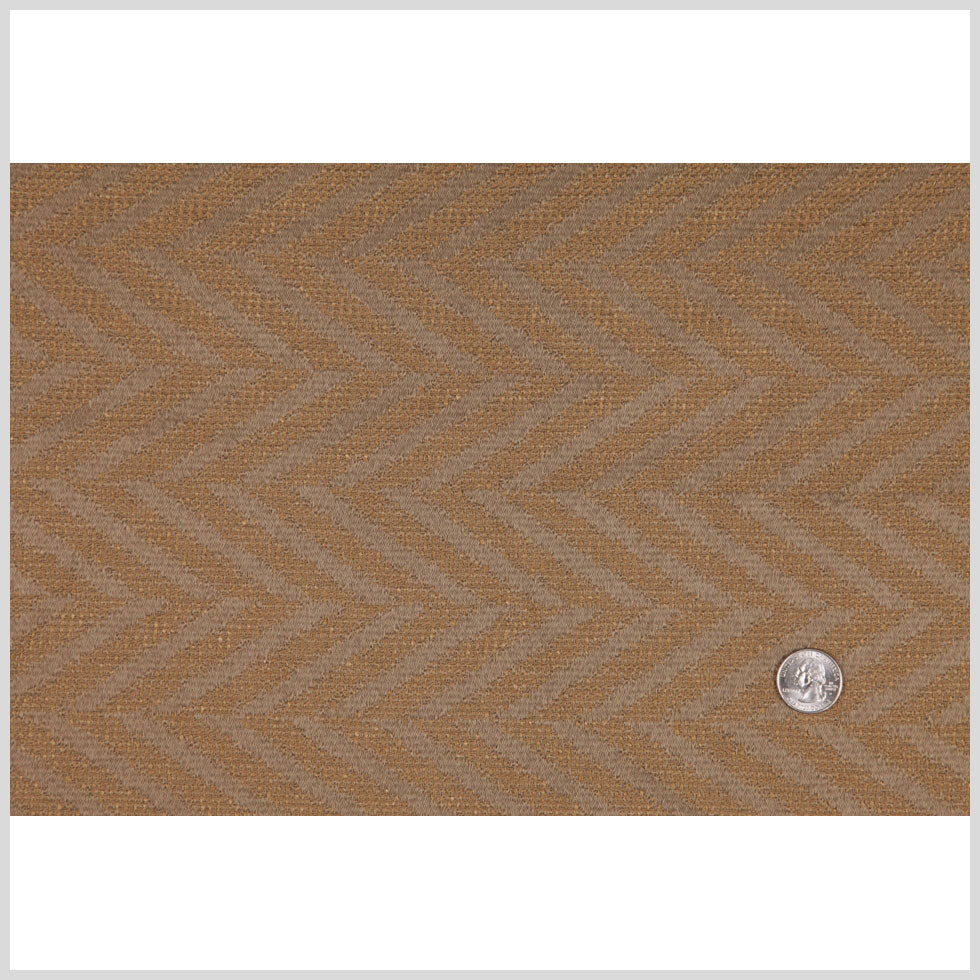 Beige/Sienna Zig Zag Woven Full