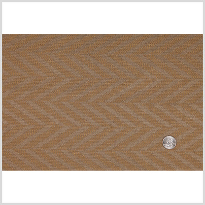 Beige/Sienna Zig Zag Woven Full