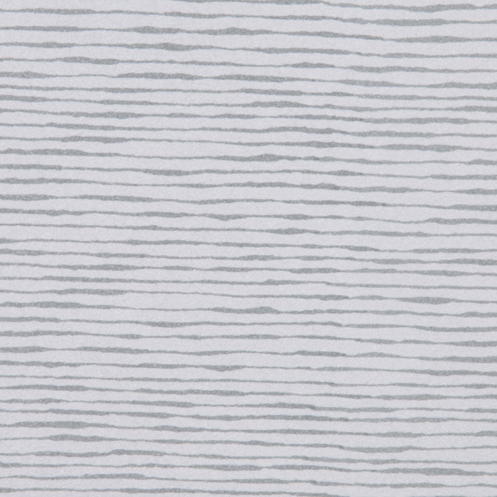 Gray Stripes Faux Suede Detail