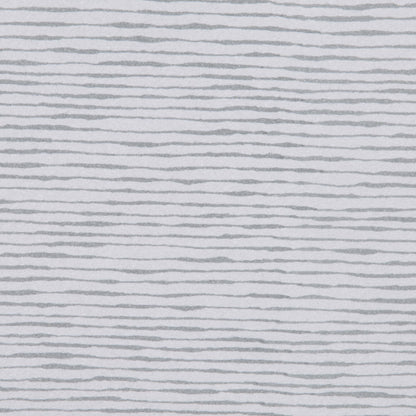 Gray Stripes Faux Suede Detail
