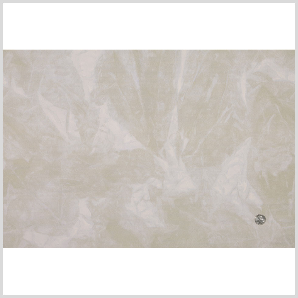 Pale Gray Tie Dye Faux Suede Full