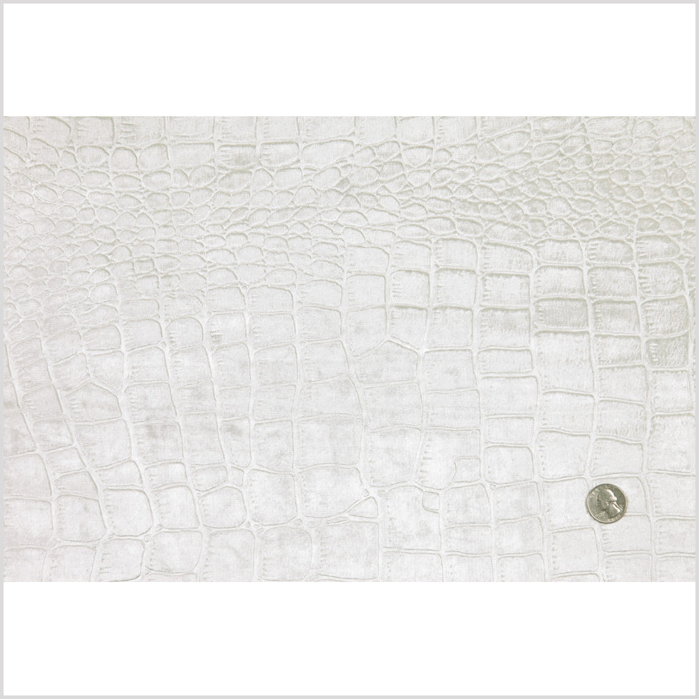White Animal Velvet Full