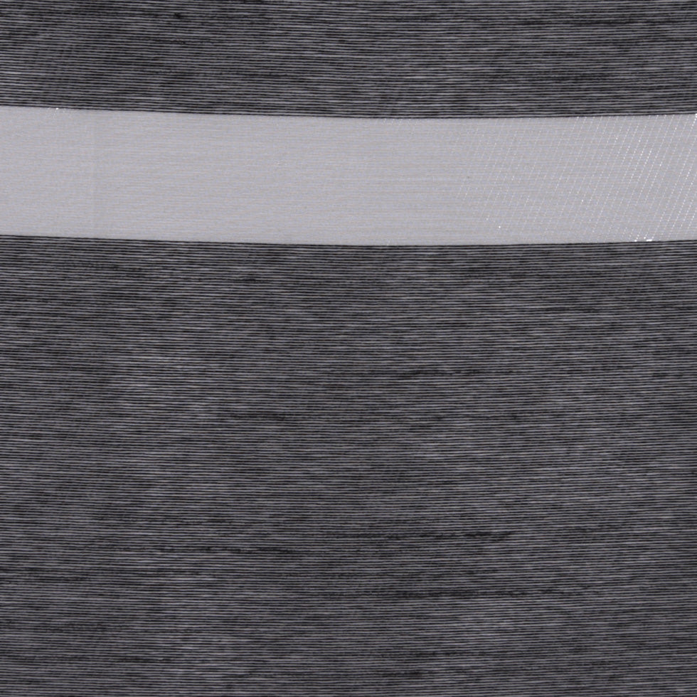 Black Stripes Sheer Detail