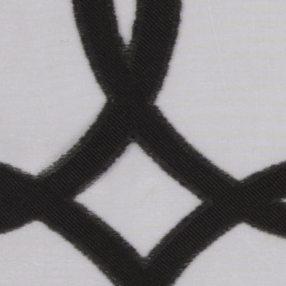 Black 40350 Geometric Sheer Detail