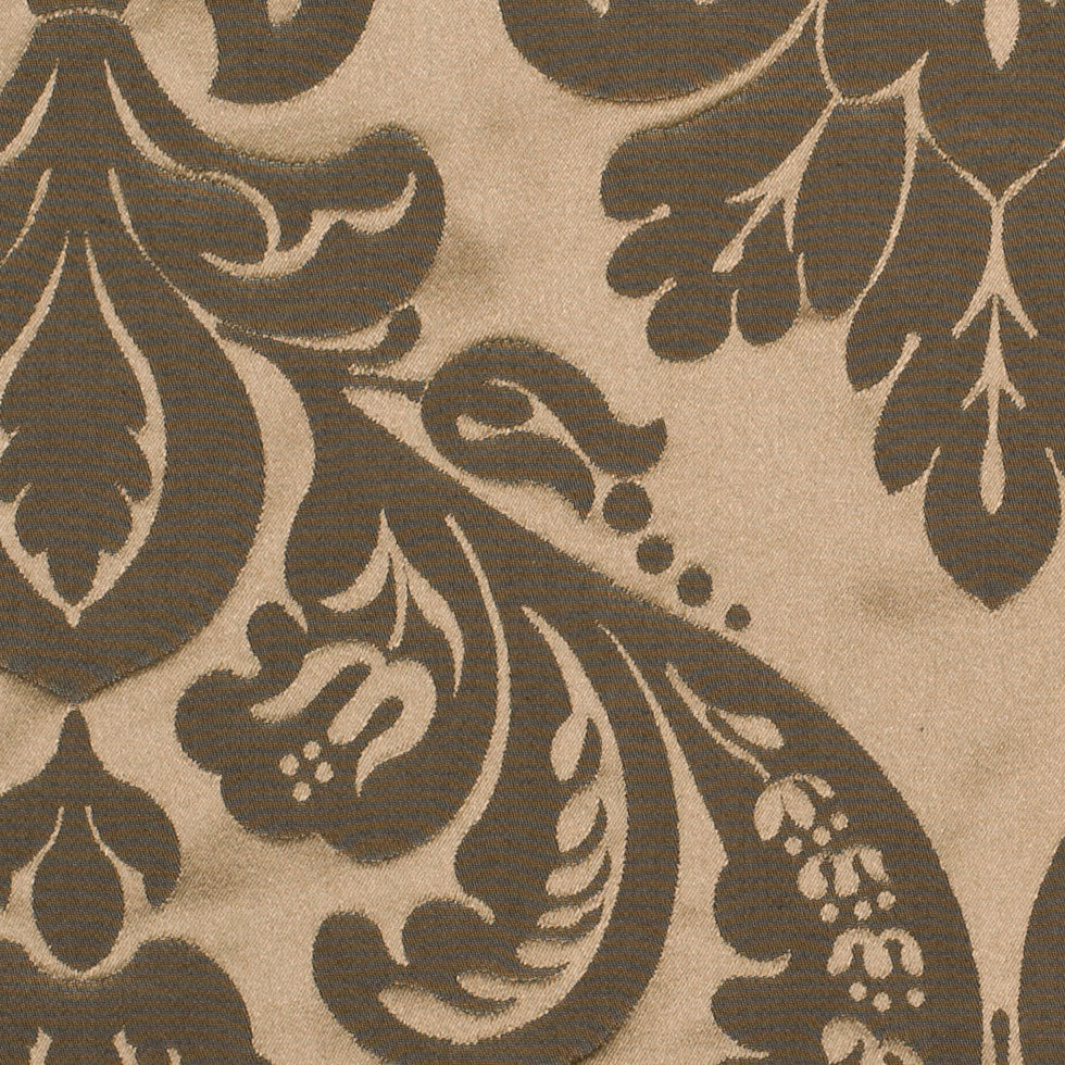 Brown 8100 Damask Woven Detail
