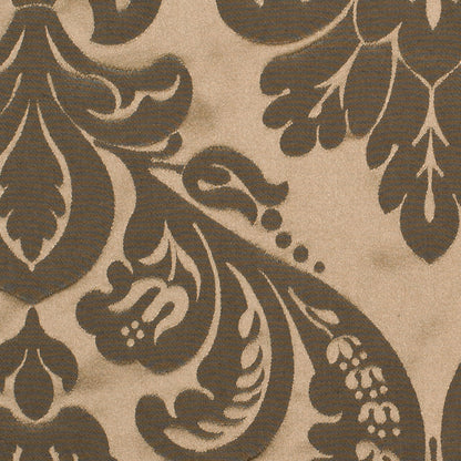 Brown 8100 Damask Woven Detail