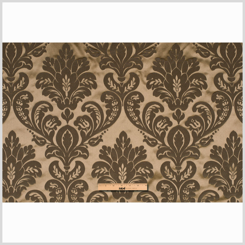 Brown 8100 Damask Woven Full