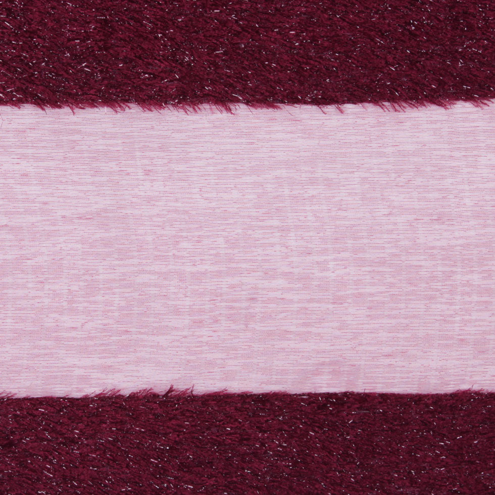 Wine Flock Sheer Flock Detail