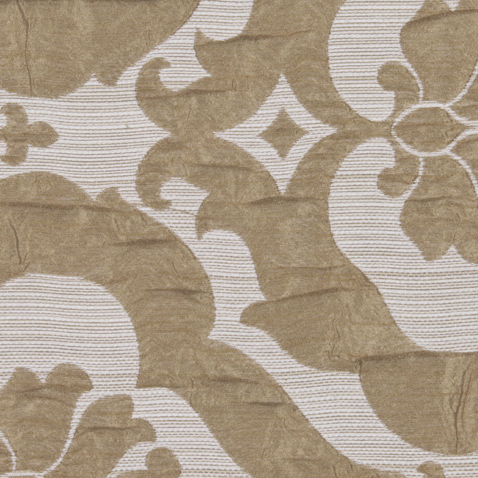 Beige Damask Woven Detail