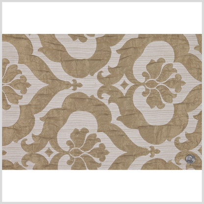 Beige Damask Woven Full