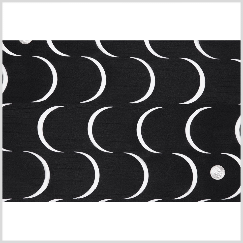 Black Lazer Cut Polyester Full