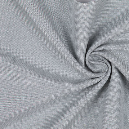 Spa/Metallic Silver Solid Linen Lame