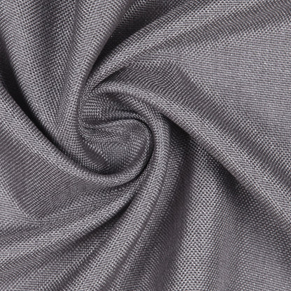 GrayMetallic Silver Solid Linen Lame Detail