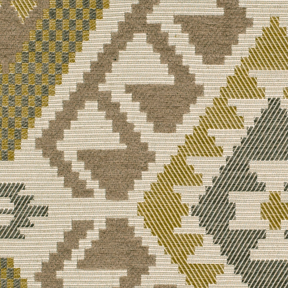 Sage/Khaki  Ikat Detail