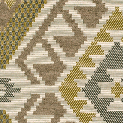 Sage/Khaki  Ikat Detail
