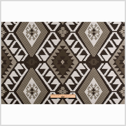 Chocolate/Cream  Ikat Full
