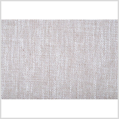Sand/Cream Solid Woven Boucle Full