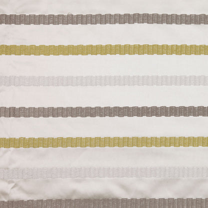 Dijon/Lime/Dark Olive Stripes Embroidery Stripe