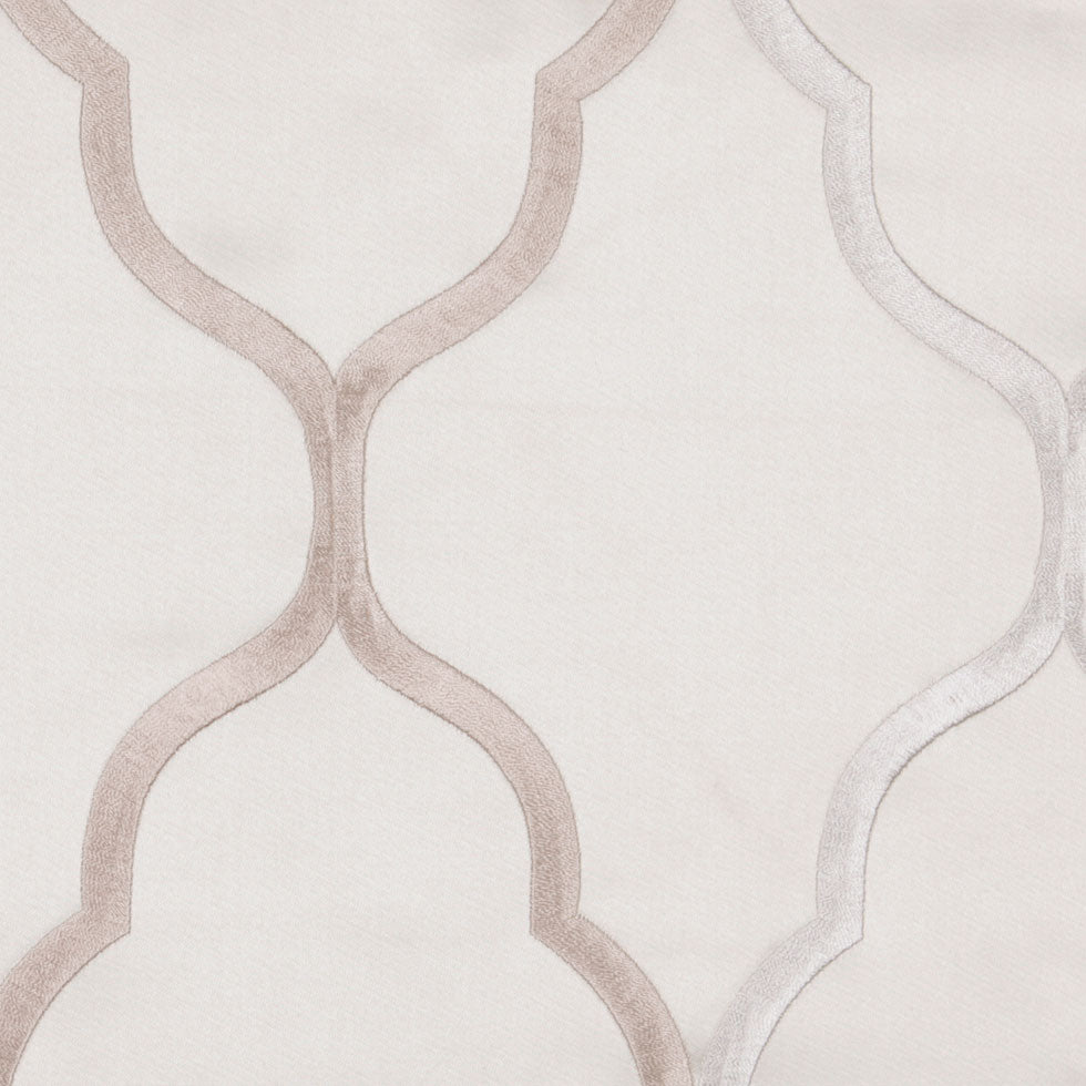 Vintage Geometric Satin Detail